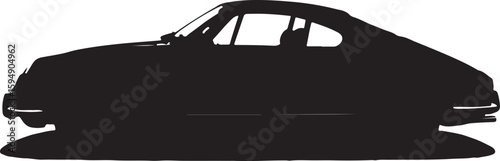 black image of The Car Group in silhouette pure white background.