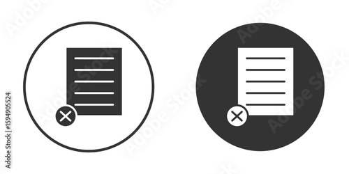Paperless icon vector solid icon style illustration. EPS 10 file