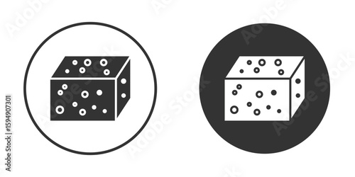 Halva icon vector solid icon style illustration. EPS 10 file