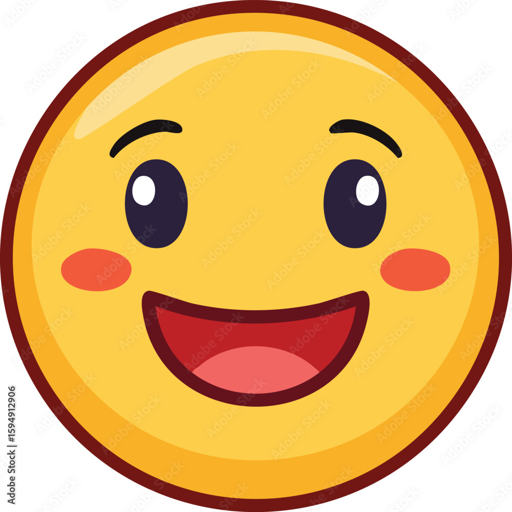 Fototapeta premium happy smiley face