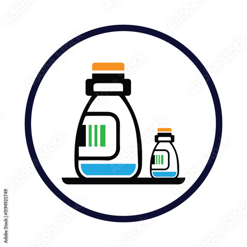 cleaner, liquid clean, bleach icon