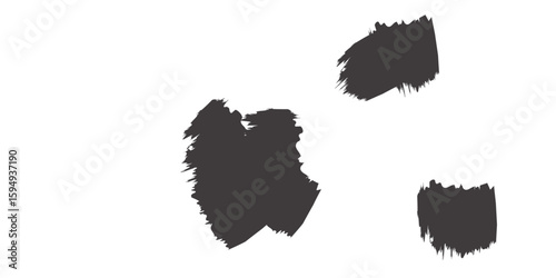 
black background-Brush strokes with watercolor paint

