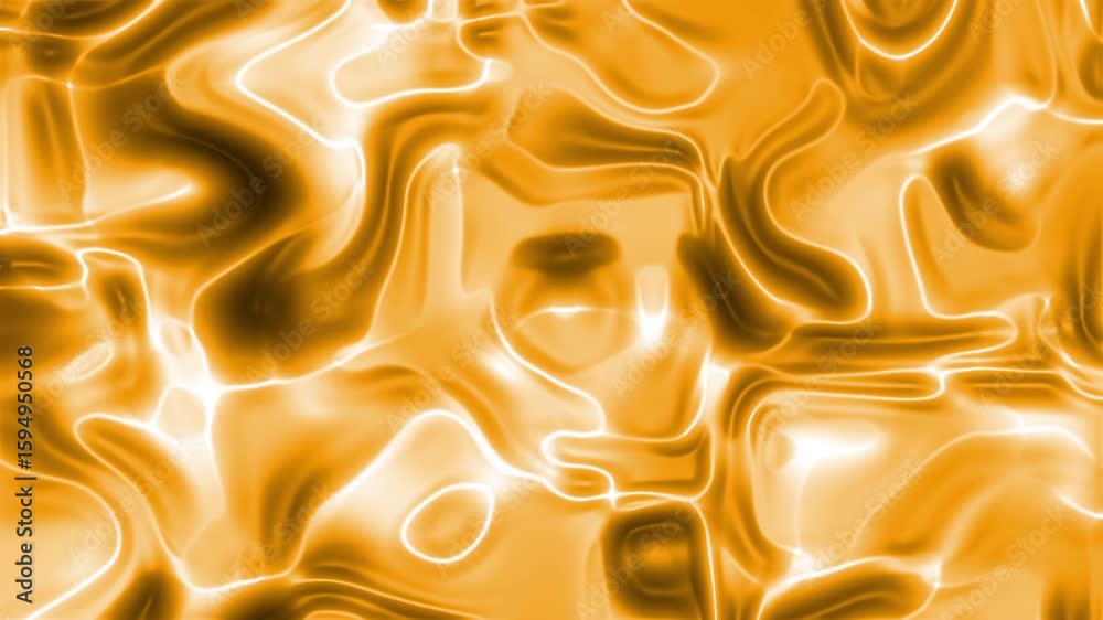 Flujo dorado abstracto