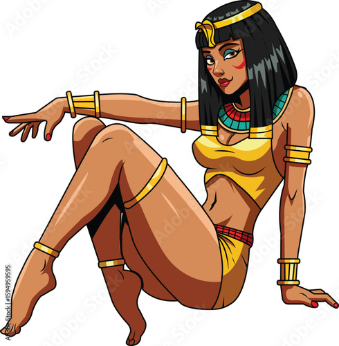 Egyptian Queen Pin-up