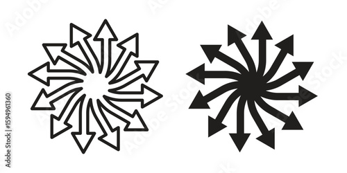 Versatile icon symbol shape. vector symbols.