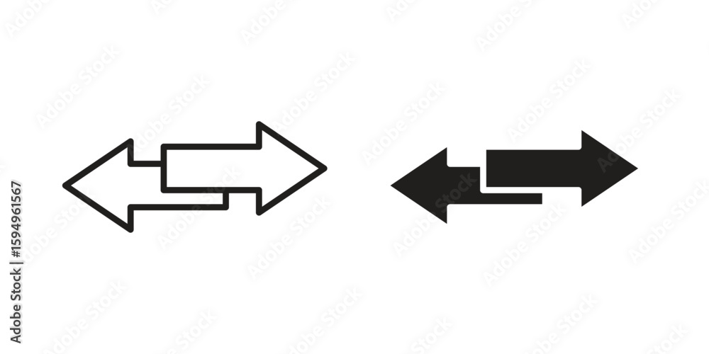 Fotografie Transfer icon symbol shape. vector symbols.