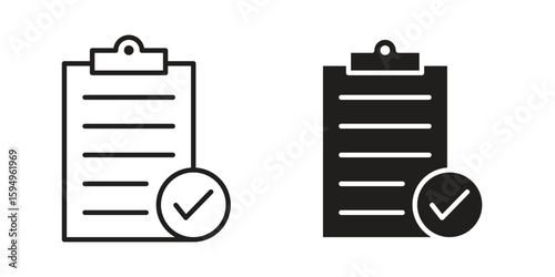 Survey icon symbol shape. vector symbols.