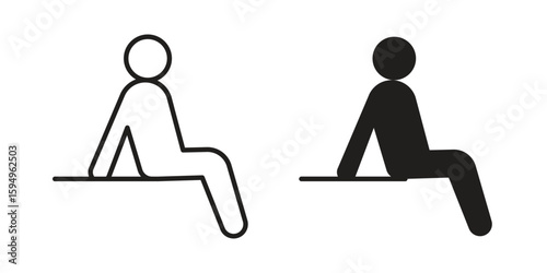 Sauna icon symbol shape. vector symbols.