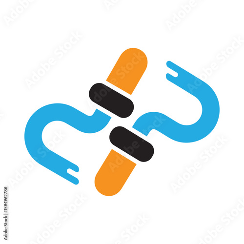 Equipment, work tool, crowbar icon
