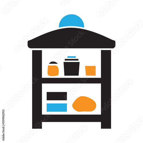 Furniture, Cupboard icon