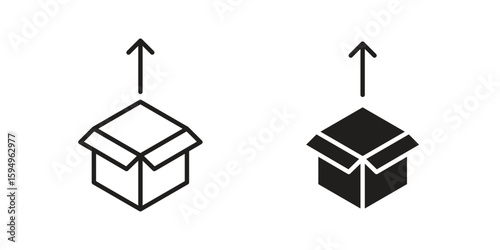 Product release icon symbol shape. vector symbols.