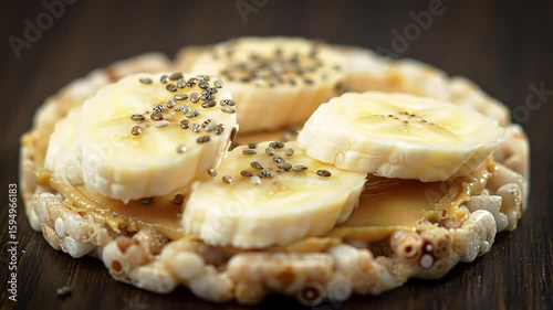 Close-up of a healthy breakfast sandwich