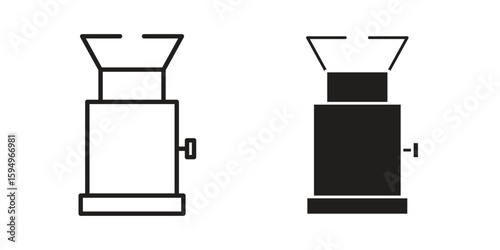 Camping gas icon symbol shape. vector symbols.