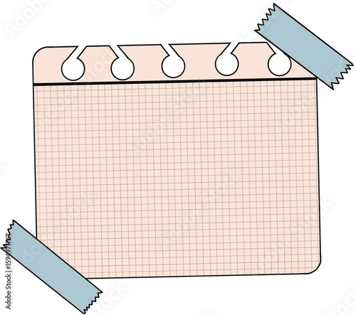 small sticky note