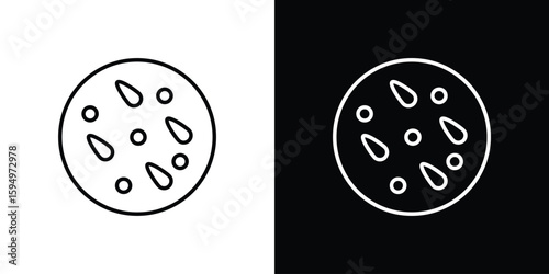 Thalassaemia icon Editable stroke vector pack, suitable for web designs.