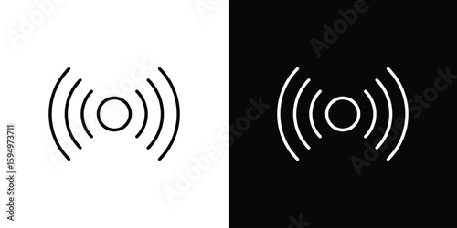 Sensor icon Editable stroke vector pack, suitable for web designs.