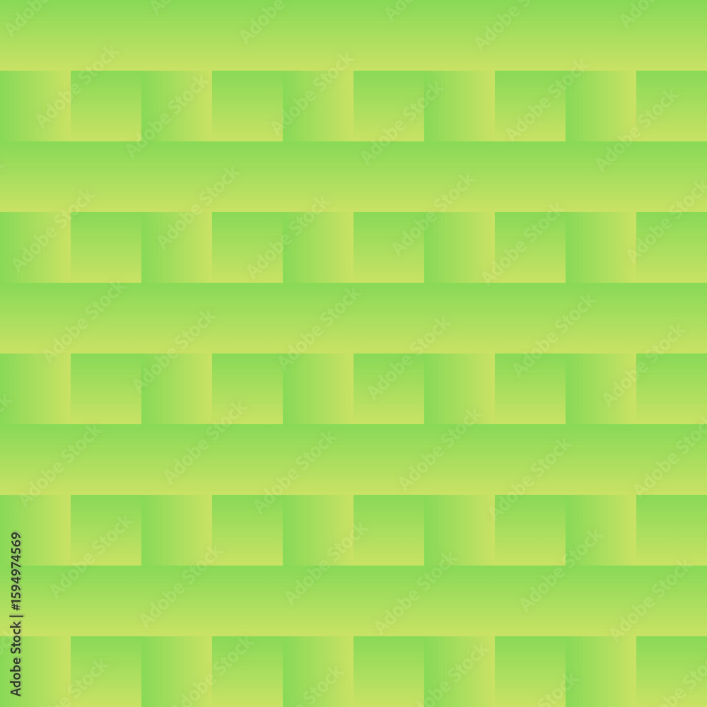 Obraz premium Abstract green background pattern design with geometric squares, seamless vector illustration texture, and light cube elements for modern business card backdrop