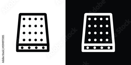 Mattress icon Editable stroke vector pack, suitable for web designs.