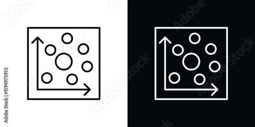Heat Map icon Editable stroke vector pack, suitable for web designs.