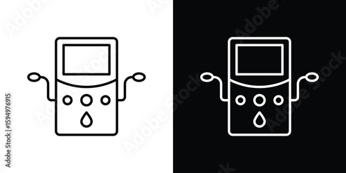 Dialysis icon Editable stroke vector pack, suitable for web designs.