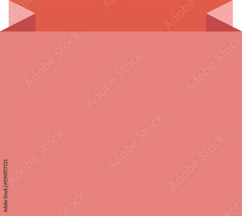 Minimalist shopping bag icon in bright orange with gray handles and white button accents. Perfect for e-commerce, online store, retail business, sale promotions, app interfaces, and digital marketing 