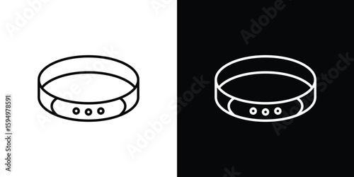 Bracelet icon Editable stroke vector pack, suitable for web designs.