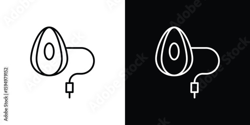 Anesthesia icon Editable stroke vector pack, suitable for web designs.