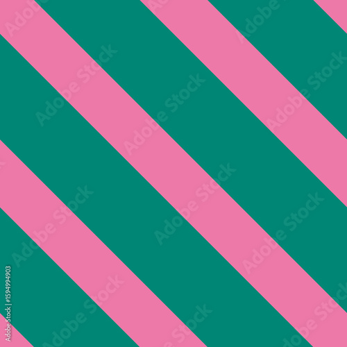 Pink and green stripe seamless vector pattern or background wallpaper