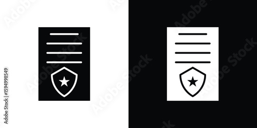 Penalty icon concept. silhouette icon.
