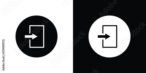 Inside icon concept. silhouette icon.