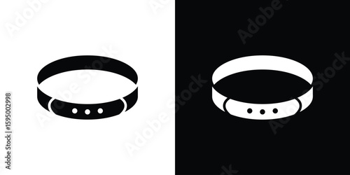 Bracelet icon concept. silhouette icon.