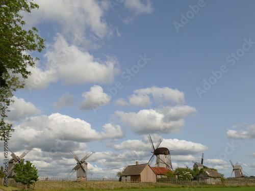 Windmühlenhügel, Insel Saaremaa, Angla, Estland