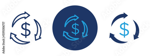 set of pixel perfect colored Conversion icon , 1 Silhouette, 1 Unexpanded, Funnel converting traffic to sales, symbol for conversion rates.