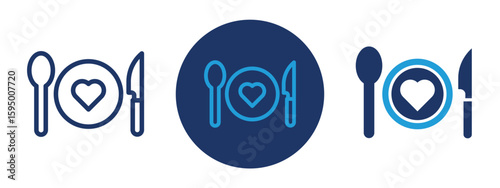 set of pixel perfect colored diet icon , 1 Silhouette, 1 Unexpanded, Icon symbolizing healthy diet or food plan.
