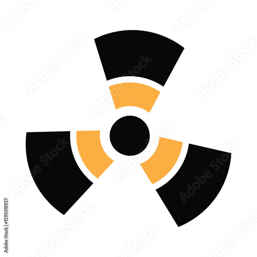 Sign, radiation, radioactive, radiation radioactive sign icon