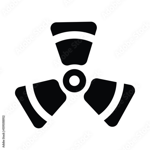 Sign, radiation, radioactive, radiation radioactive sign icon