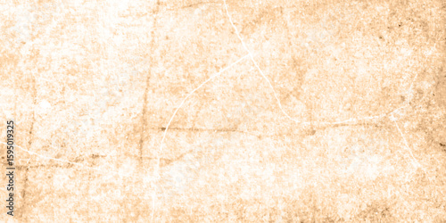 Abstract light brown grunge and empty smooth old, stained paper texture background design. vintage paper texture old parchment paper design. cement concrete crack wall texture. brown paper texture.