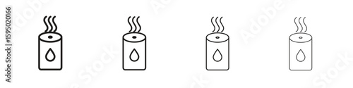 Humidifier icon vector illustration. EPS 10 editable vector.