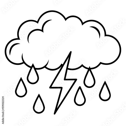 Rainy Weather Icon