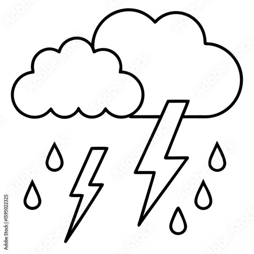 Rainy Weather Icon