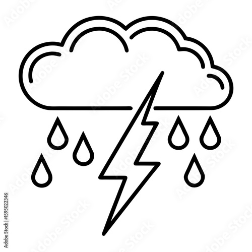 Rainy Weather Icon