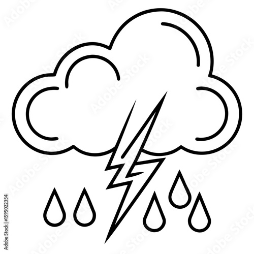 Rainy Weather Icon