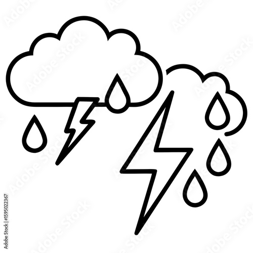 Rainy Weather Icon