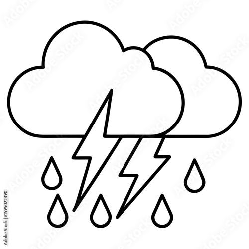Rainy Weather Icon
