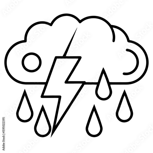 Rainy Weather Icon