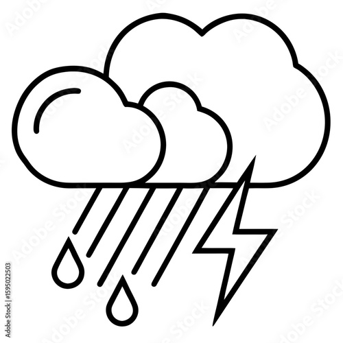Rainy Weather Icon