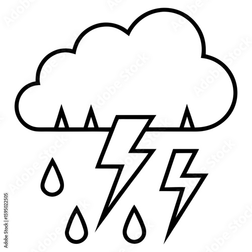 Rainy Weather Icon