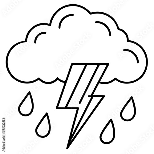 Rainy Weather Icon