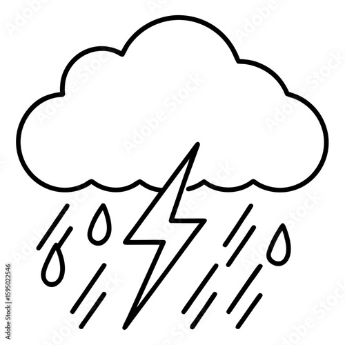 Rainy Weather Icon