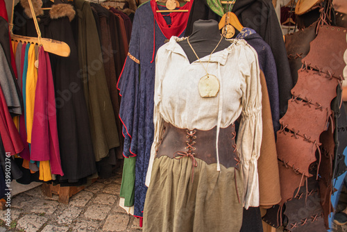 Medieval Style Clothing and Historical Costumes at Artisan Market